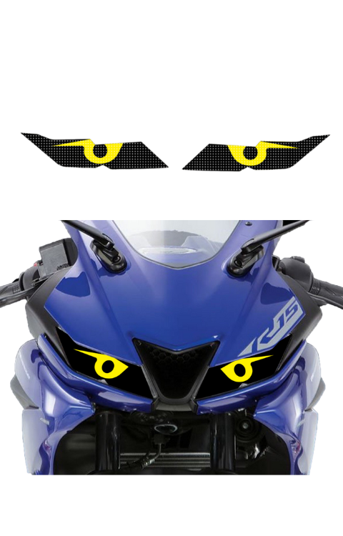 R15 V3 Headlight Sticker Eye Design